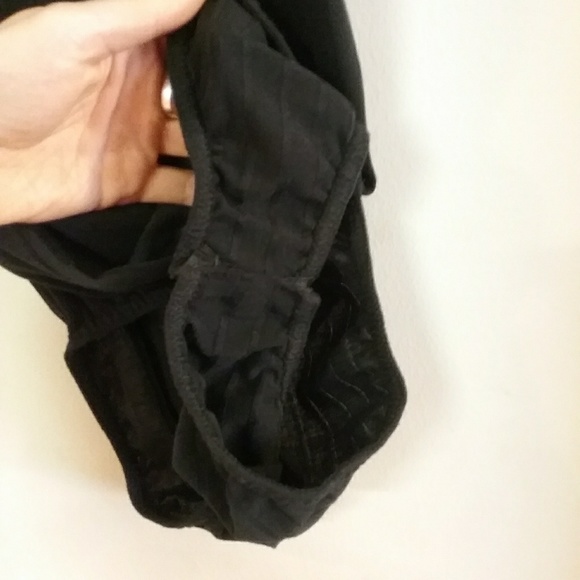 BNWT Nasty Gal Ribbed Strappy Bodysuit - Picture 5 of 7